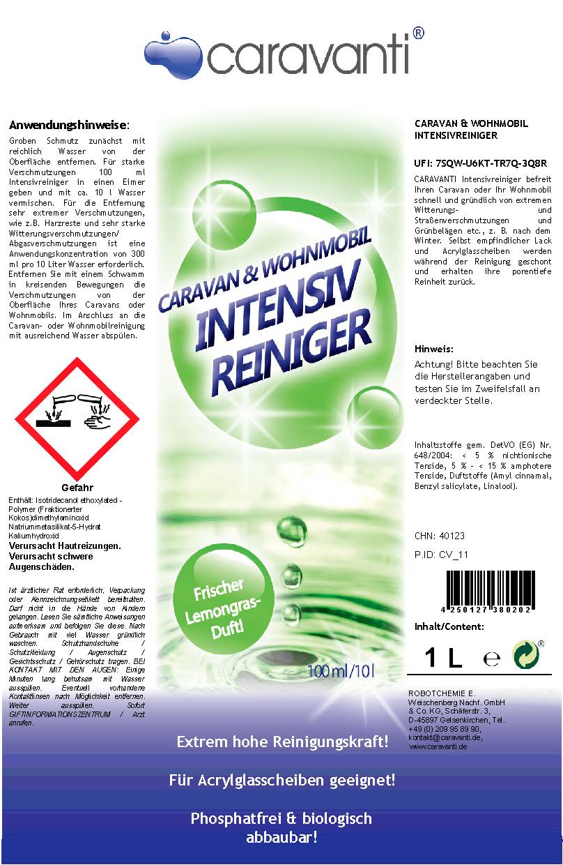 CARAVAN & WOHNMOBIL INTENSIVREINIGER