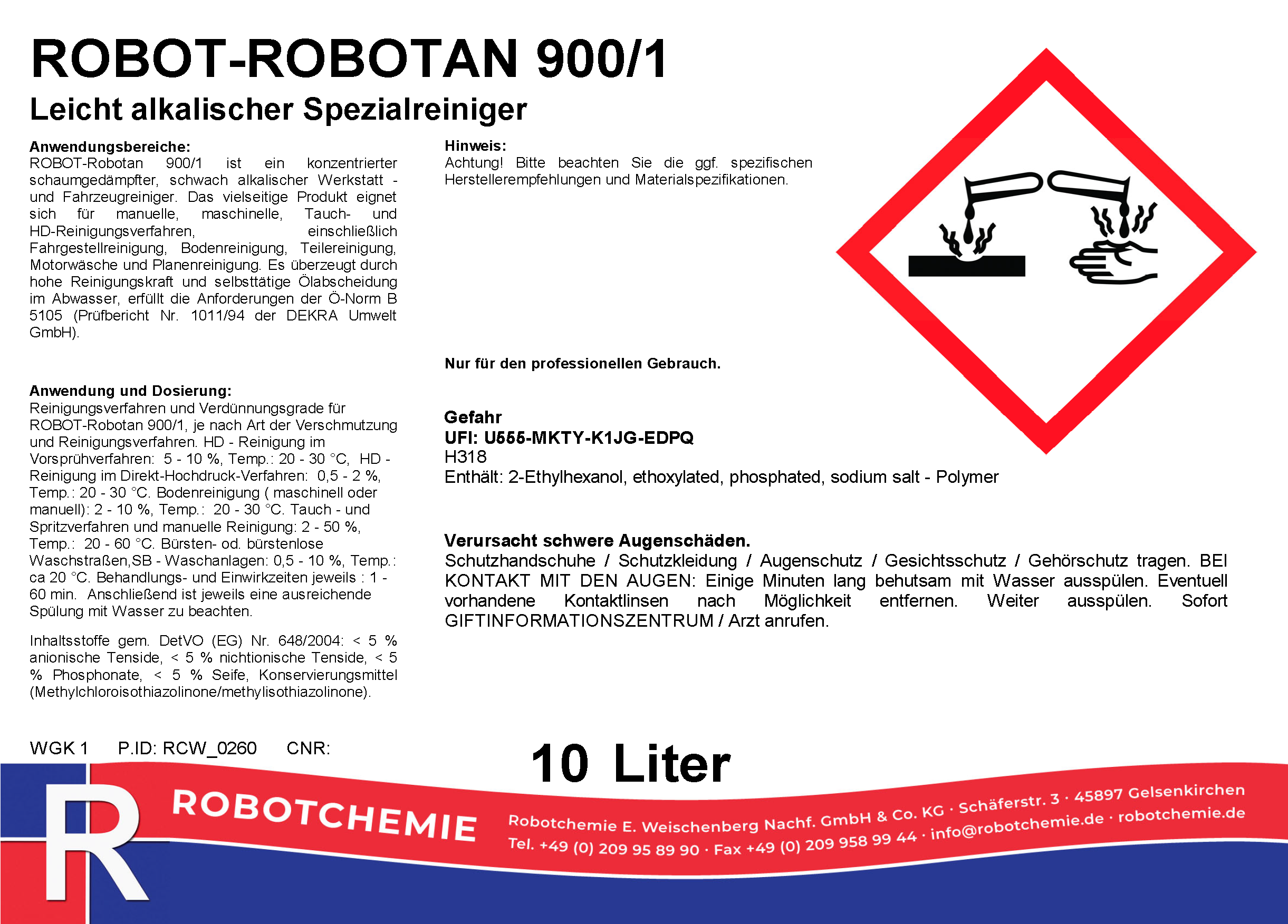 ROBOT-ROBOTAN 900/1