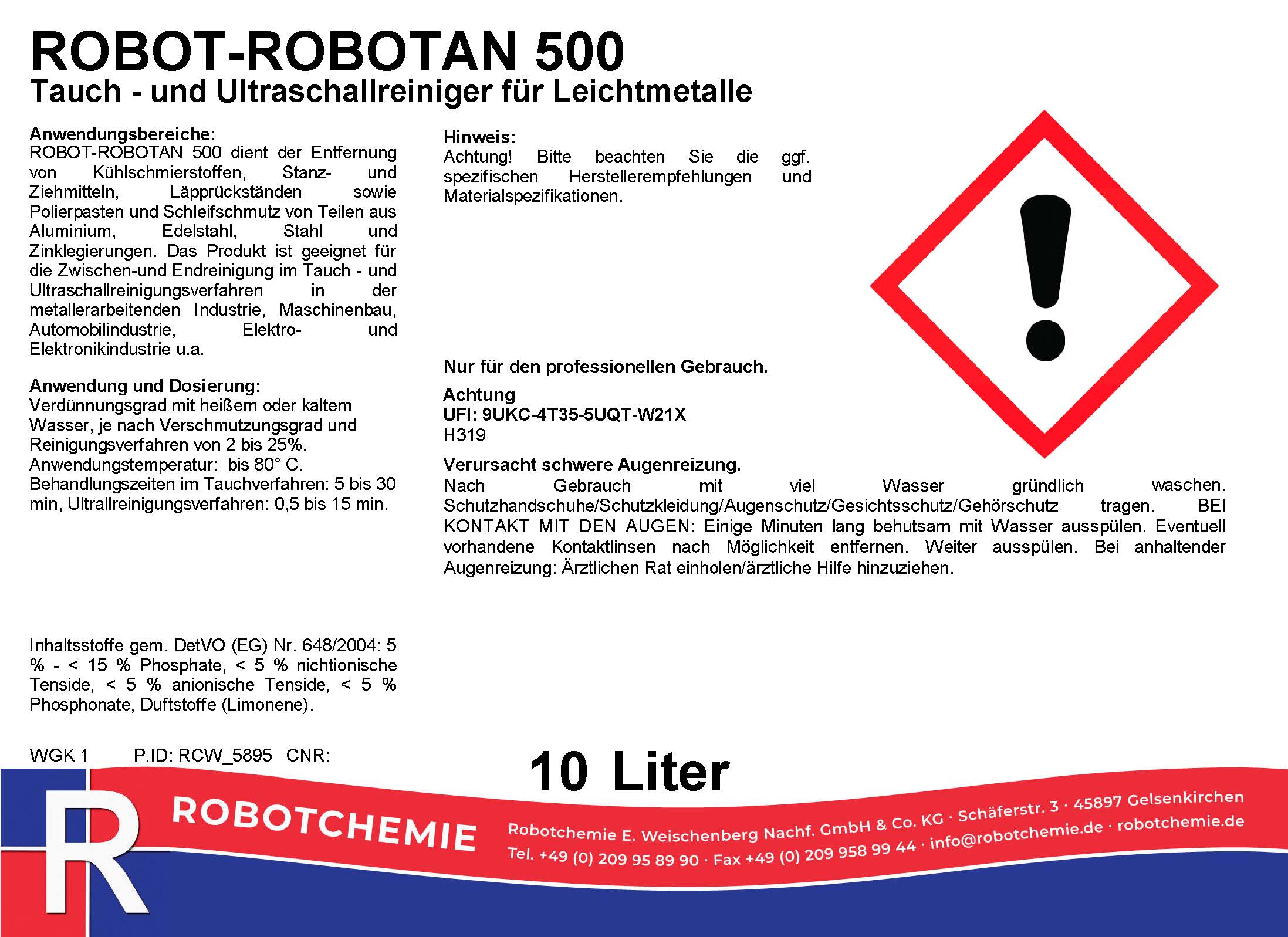 ROBOT-ROBOTAN 500