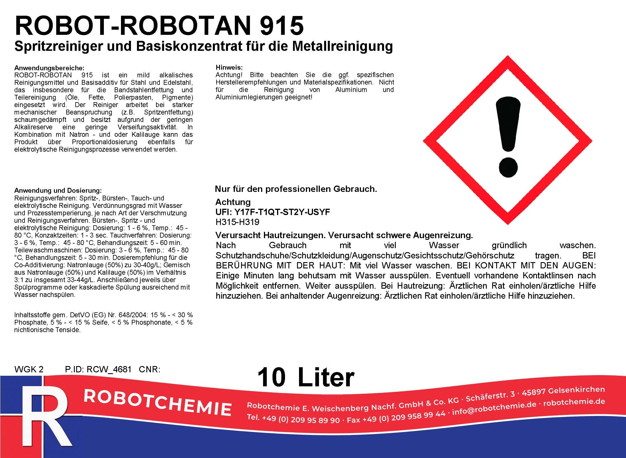 ROBOT-ROBOTAN 915