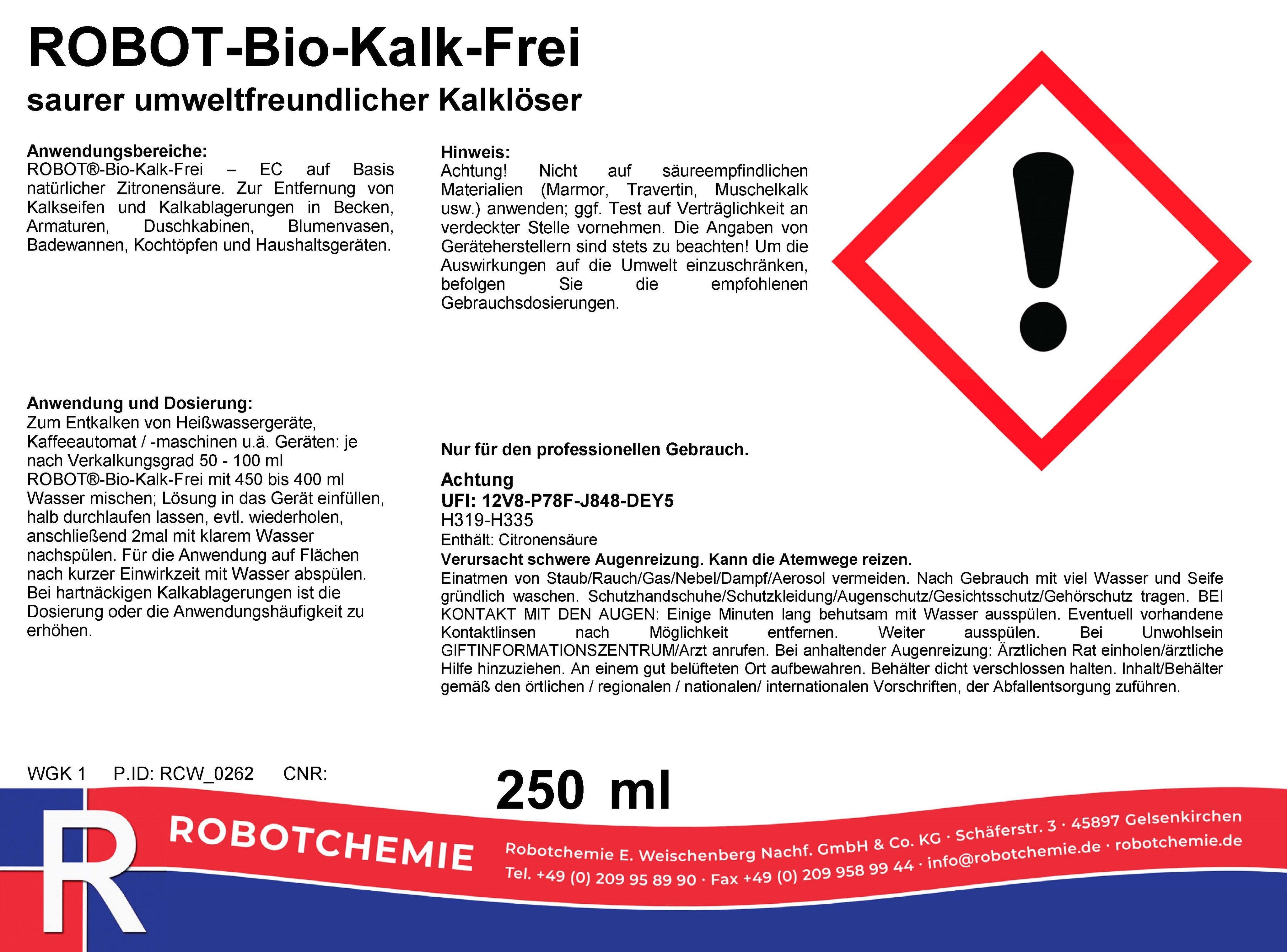 ROBOT-Bio-Kalk-Frei