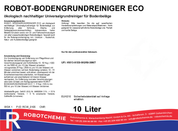 ROBOT-BODENGRUNDREINIGER ECO 10 Liter