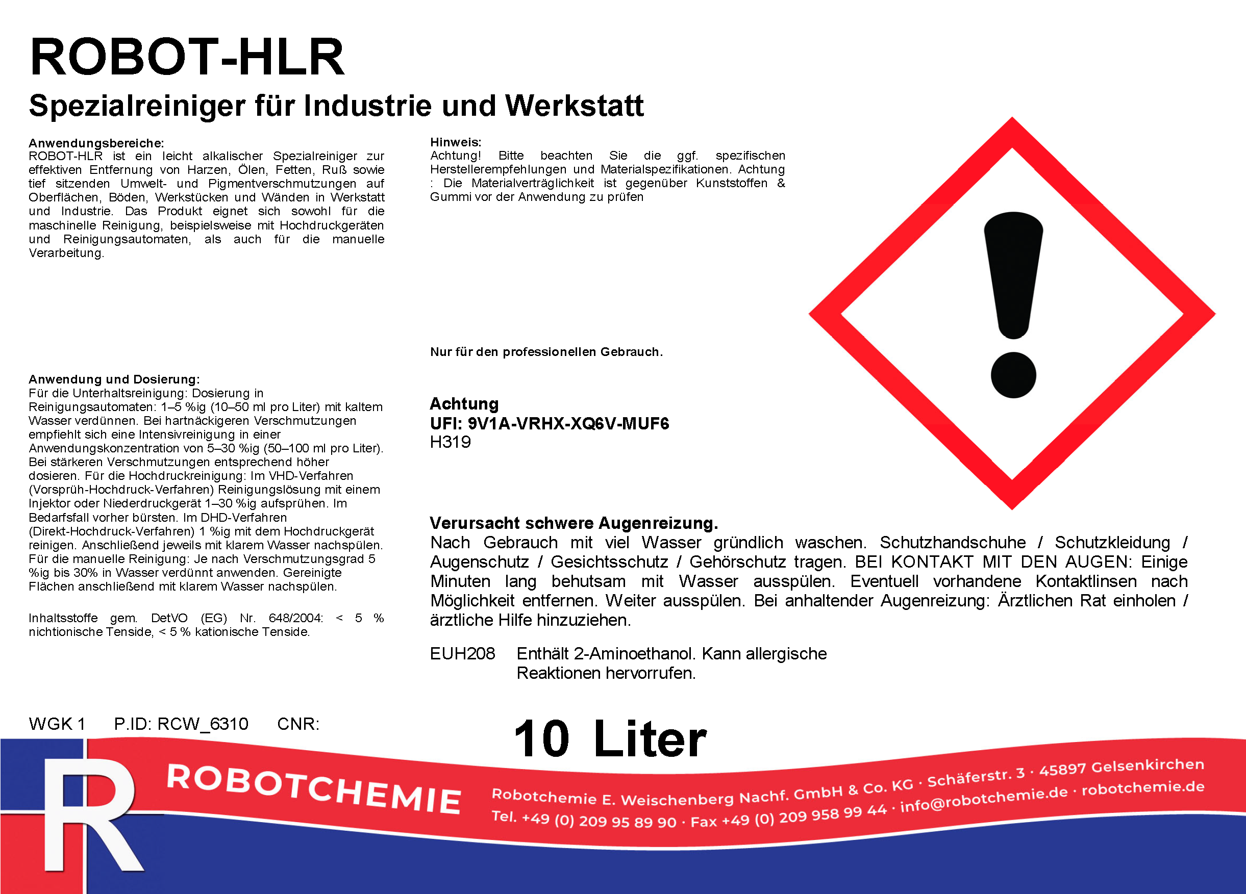 ROBOT-HLR