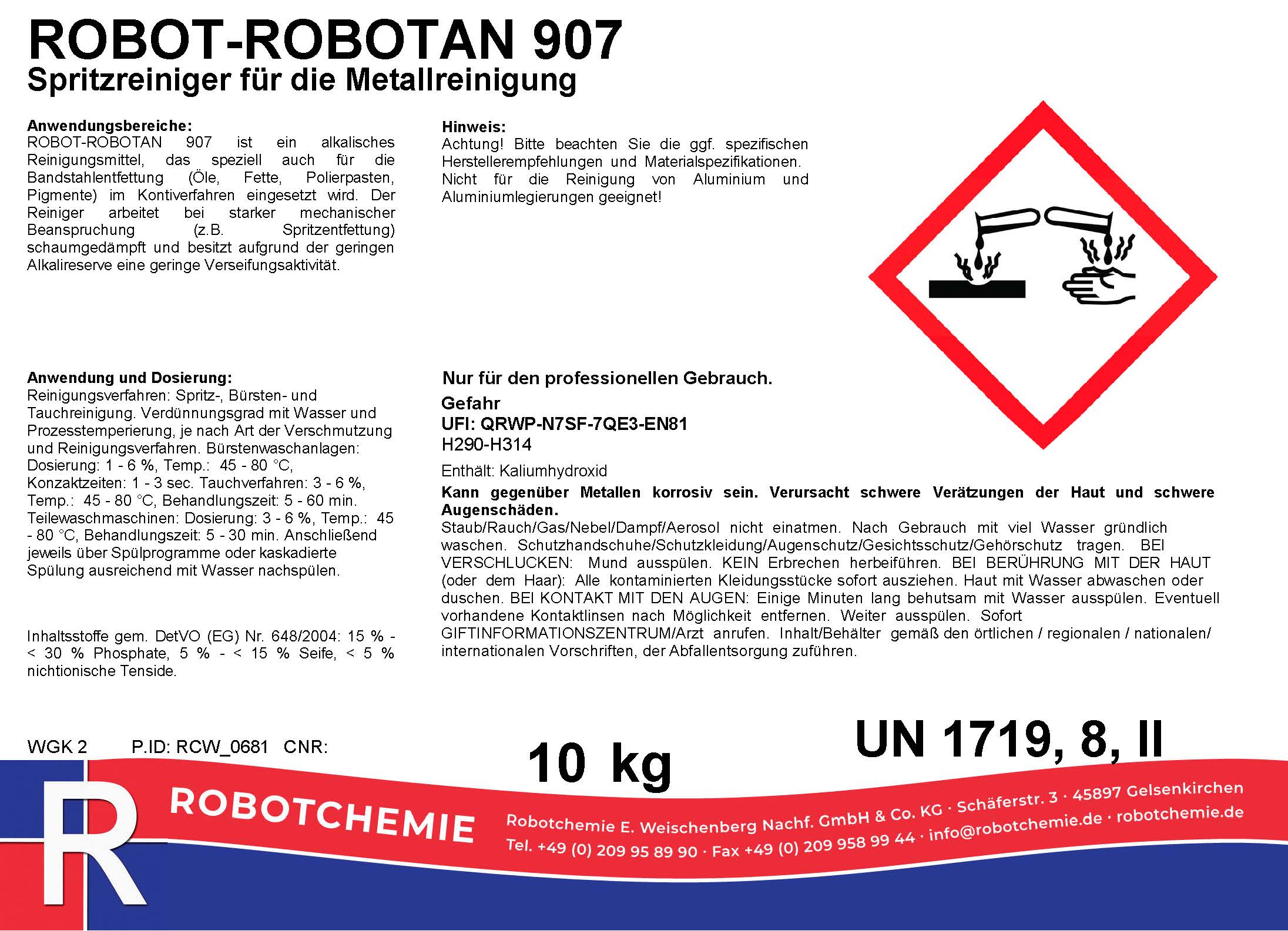 ROBOT-ROBOTAN 907