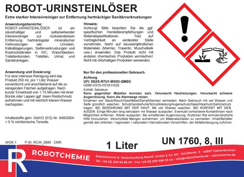 ROBOT-URINSTEINLÖSER 1 Liter