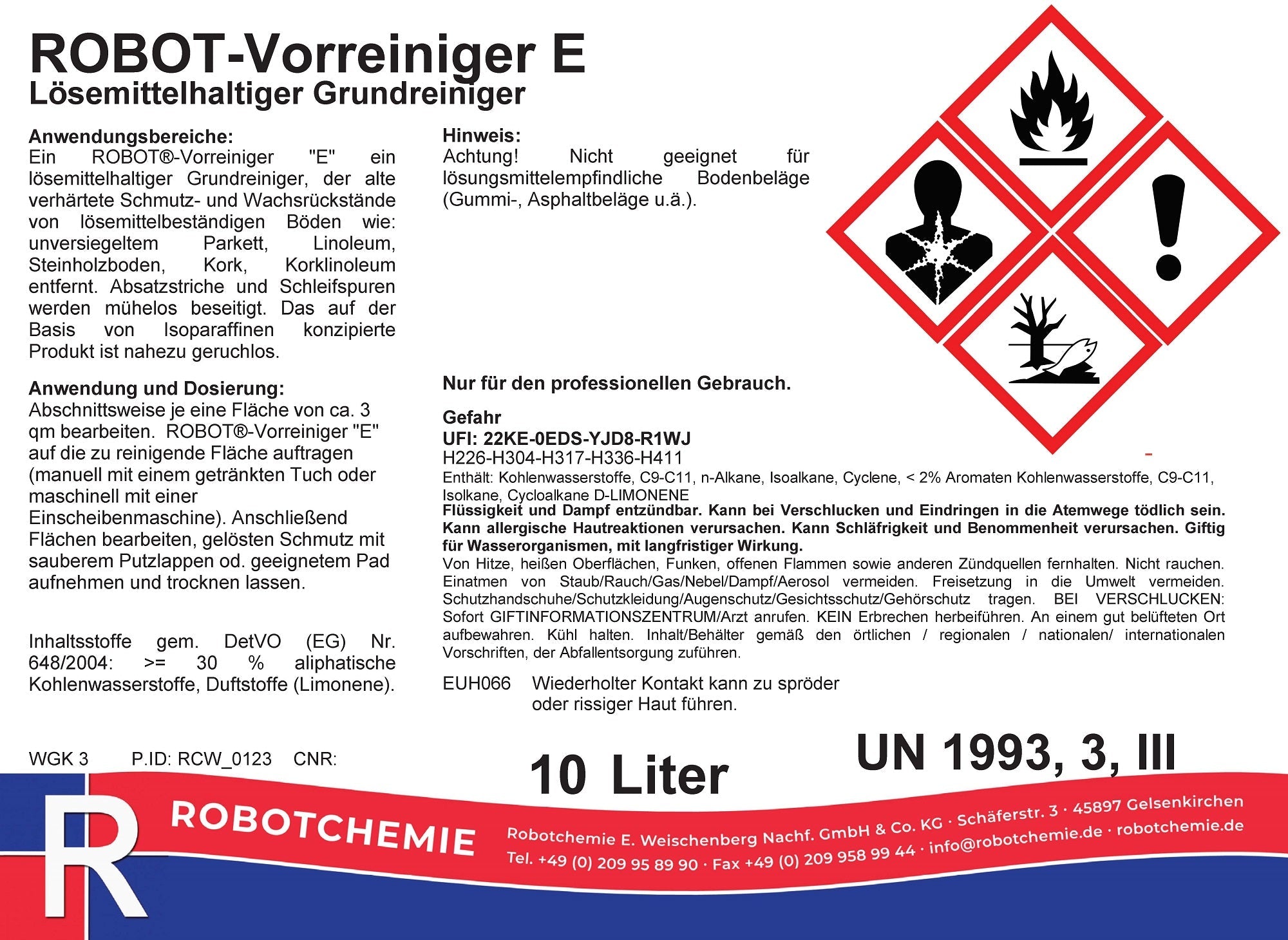 ROBOT-Vorreiniger E