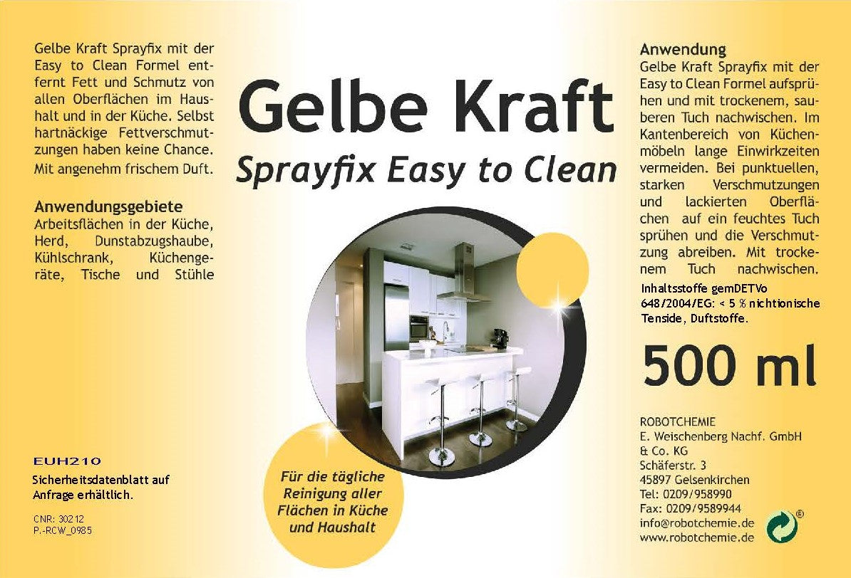 SPRAY-FIX GELBE KRAFT 500 ml