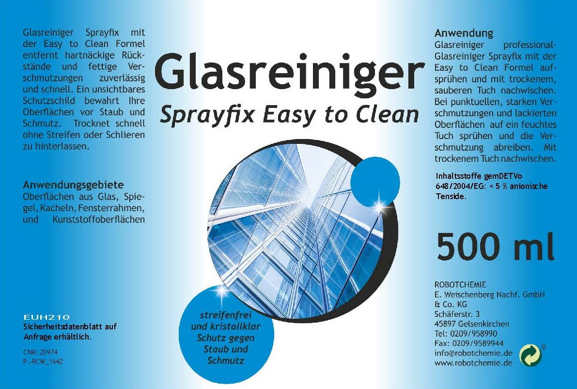 SPRAY-FIX GLASREINIGER 500 ml